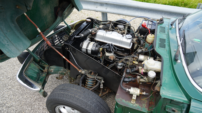 A better looking engine bay than where it started.